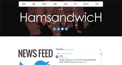 Desktop Screenshot of hamsandwichmusic.com
